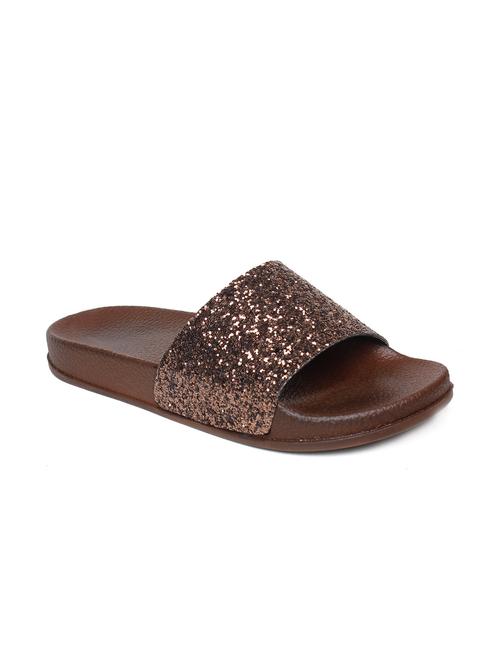 brown slip on slides - 15672384 - Very Small Image - 1