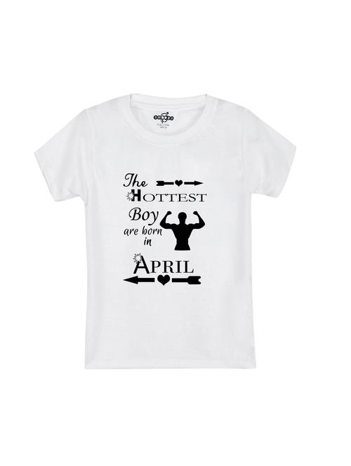 white cotton tshirt - 15672516 - Very Small Image - 1