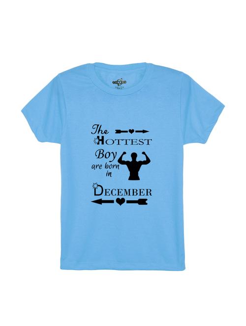 blue cotton blend t-shirta - 15672532 - Very Small Image - 1