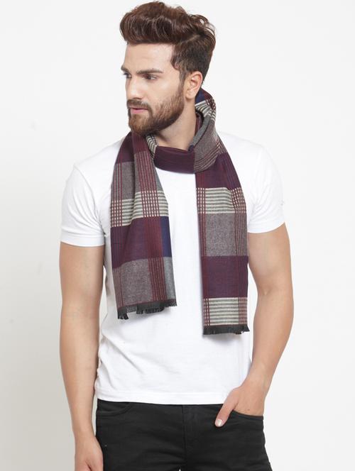 multi colored viscose muffler - 15673889 - Very Small Image - 1