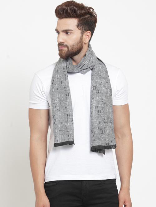 grey viscose muffler - 15673895 - Very Small Image - 1