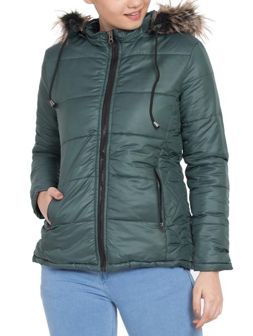 long sleeved padded jacket - 15673964 - Very Small Image - 1