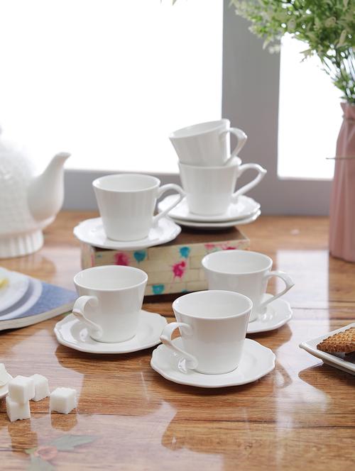 heliotrope cup and saucer set of12pcs - 15675321 - Very Small Image - 1