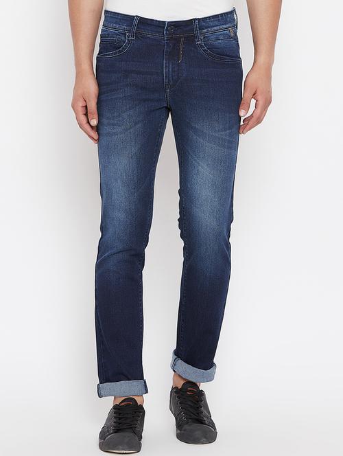 blue denim washed jeans - 15676024 - Very Small Image - 1