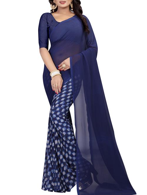 checkered half & half saree - 15676311 - Very Small Image - 1