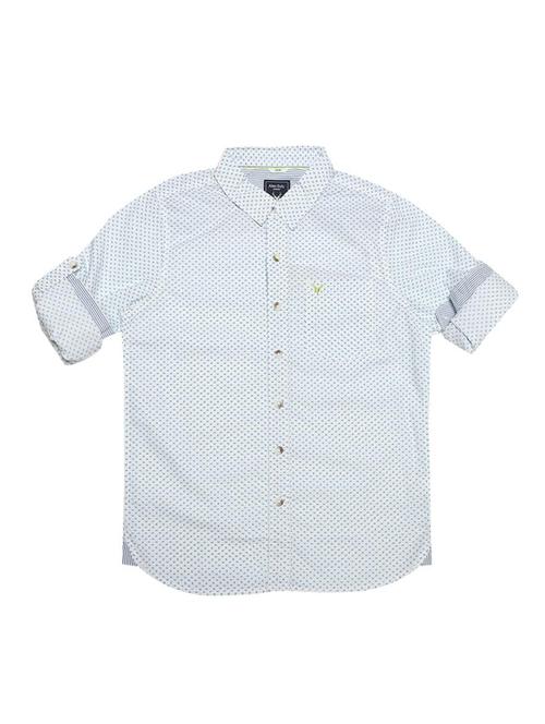 white cotton shirt - 15677139 - Very Small Image - 1