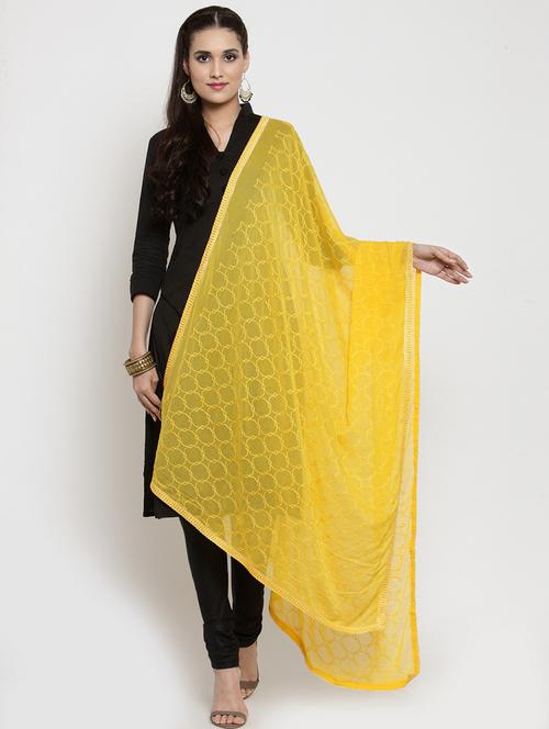 embroidered nazneen dupatta - 15678391 - Very Small Image - 1