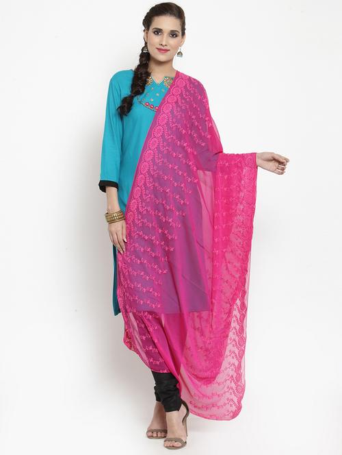 embroidered nazneen dupatta - 15678409 - Very Small Image - 1
