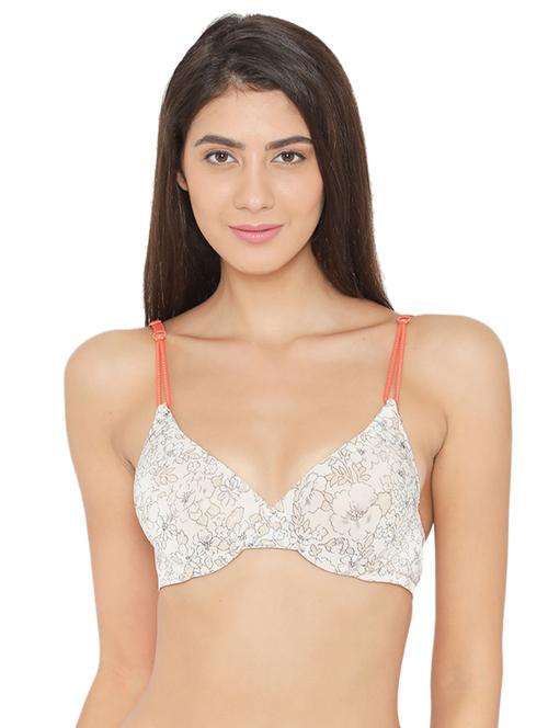 detachable floral t-shirt bra - 15679136 - Very Small Image - 1
