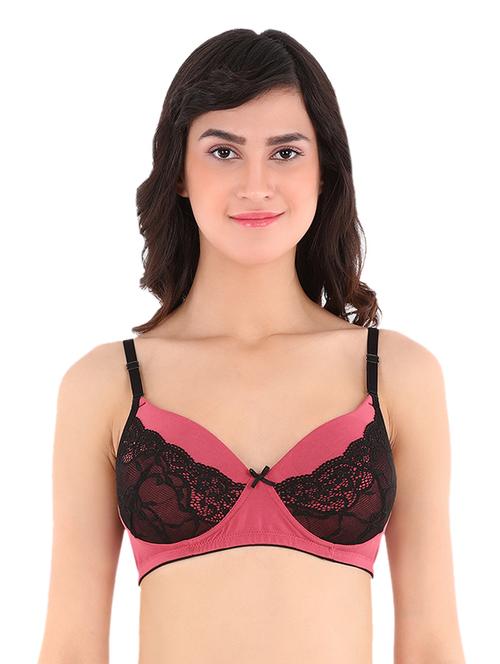 lace detail t-shirt bra - 15679148 - Very Small Image - 1