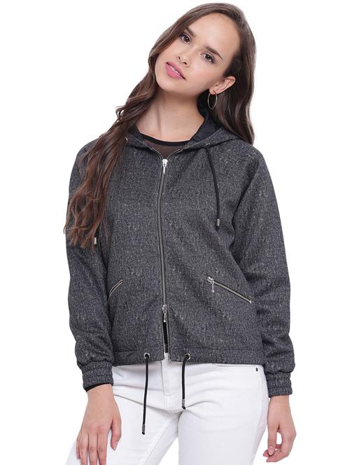 drawstring waist zip detail sweatshirt - 15679696 - Very Small Image - 1