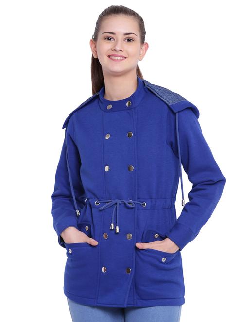 drawstring waist hooded parka jacket - 15679709 - Very Small Image - 1