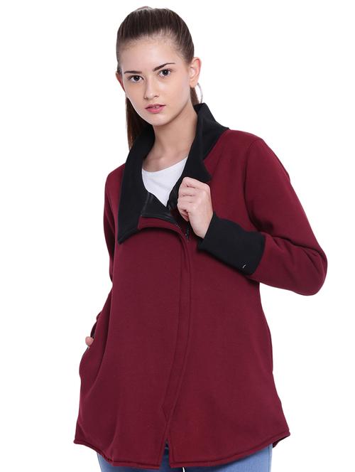 contrast shawl collar jacket - 15679714 - Very Small Image - 1