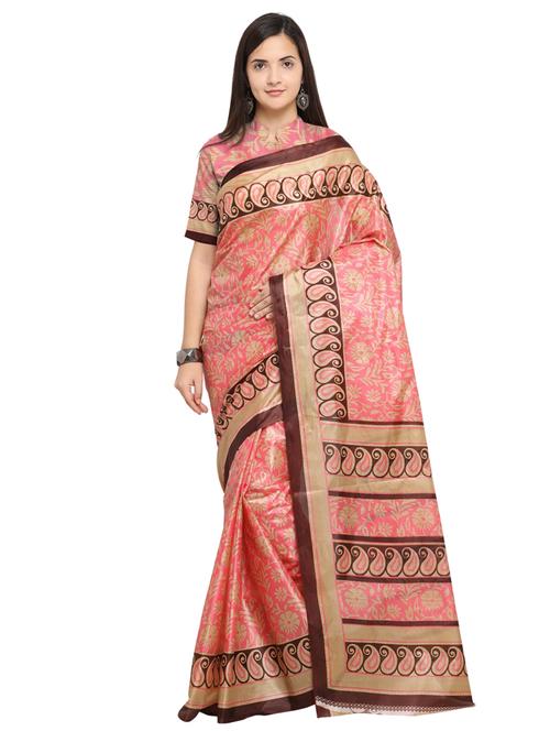 floral printed saree - 15680385 - Very Small Image - 1