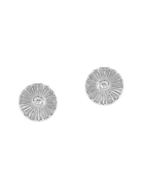 silver plated studs earring - 15692478 - Very Small Image - 1