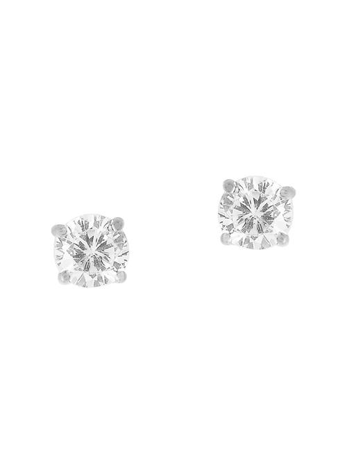 silver plated studs earring - 15692480 - Very Small Image - 1