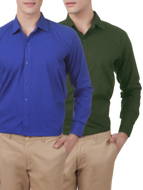 multi colored cotton casual shirt - 15693449 - Very Small Image - 1