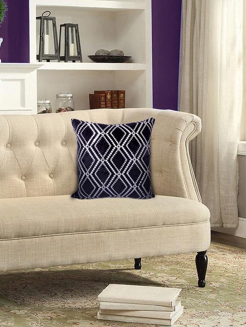 cotton & polyester nevi square cushion cover- set of 1 (40 x 40 cm) - 15695086 - Very Small Image - 1