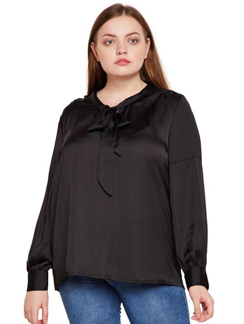 tie knot neck solid top - 15695595 - Very Small Image - 1