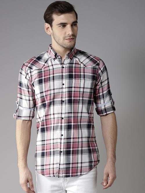 multicolor cotton casual shirt - 15696925 - Very Small Image - 1