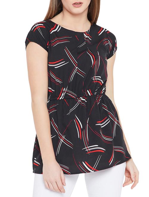 elasticated waist pleated tunic - 15697375 - Very Small Image - 1