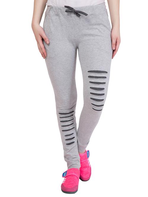 drawstring waist solid track pant - 15699429 - Very Small Image - 1