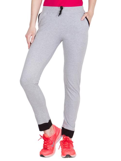 drawstring waist solid track pant - 15699563 - Very Small Image - 1