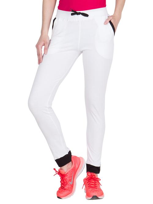 drawstring waist solid track pant - 15699565 - Very Small Image - 1