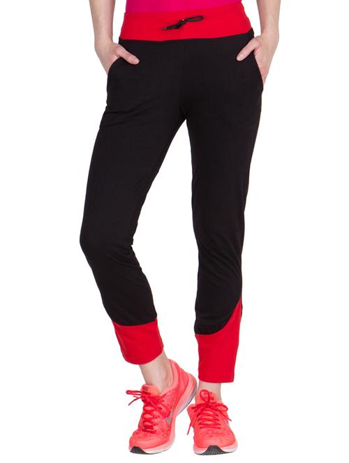 drawstring waist solid track pant - 15699567 - Very Small Image - 1
