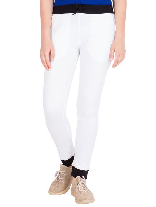 drawstring waist solid track pant - 15699573 - Very Small Image - 1
