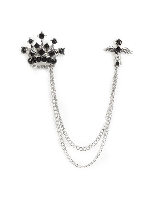 black metal brooch - 15699612 - Very Small Image - 1