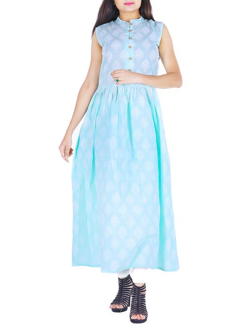 flared printed kurta - 15699709 - Very Small Image - 1