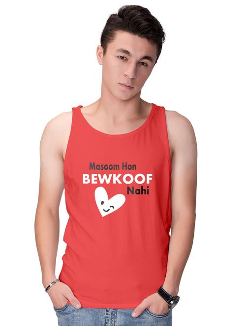 orange cotton vest - 15701600 - Very Small Image - 1