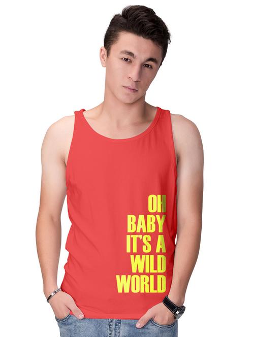 orange cotton vest - 15701630 - Very Small Image - 1