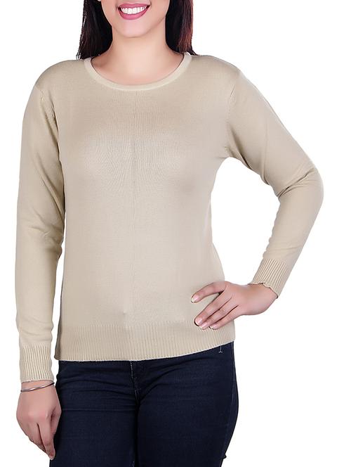 round-neck knitted pullover - 15701867 - Very Small Image - 1