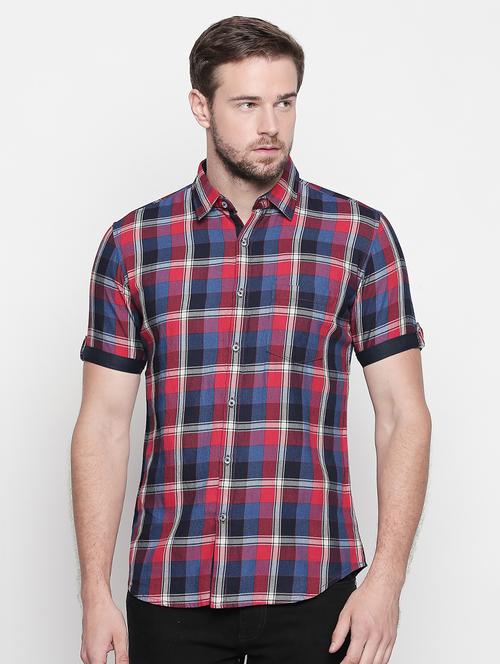 multi colored cotton casual shirt - 15703037 - Very Small Image - 1