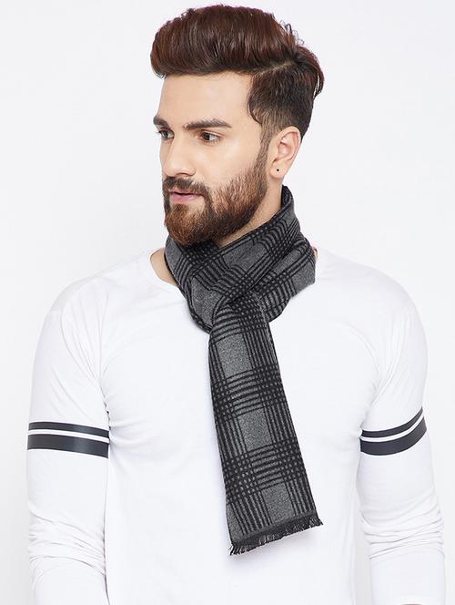 grey viscose muffler - 15703638 - Very Small Image - 1
