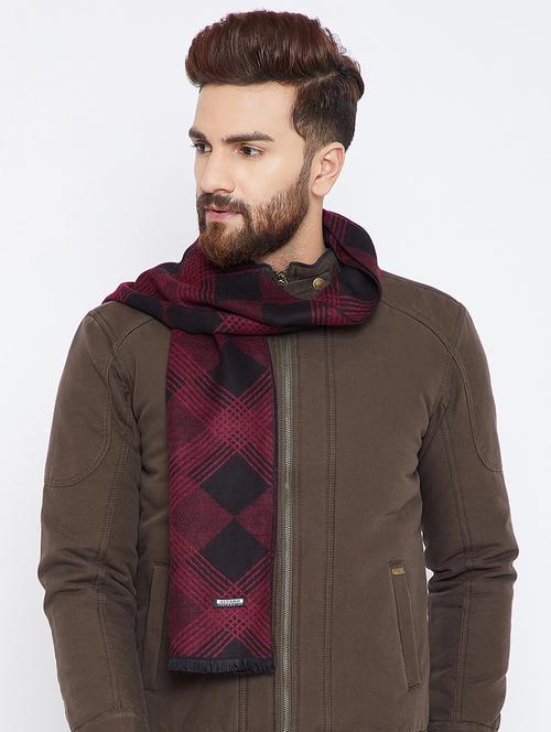 red viscose muffler - 15703643 - Very Small Image - 1