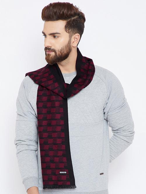 red viscose muffler - 15703652 - Very Small Image - 1