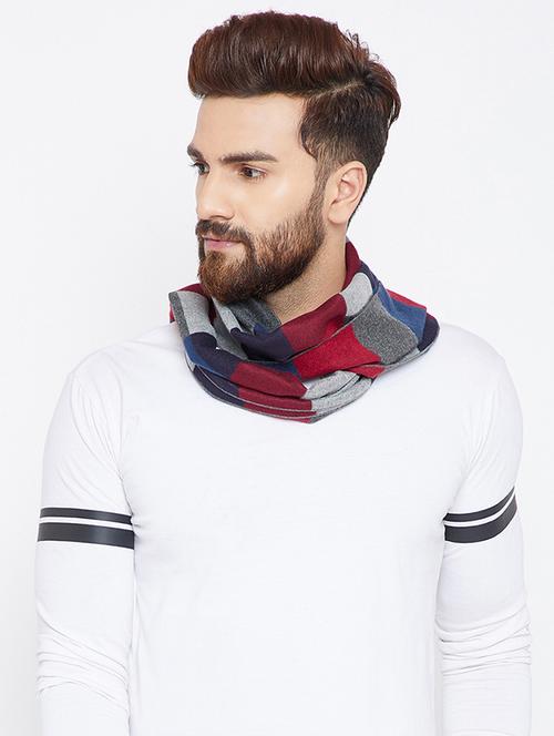 multi colored viscose muffler - 15703660 - Very Small Image - 1