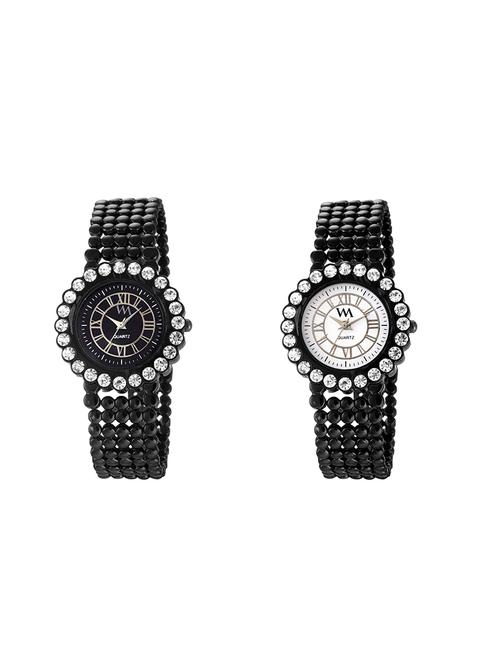 set of 2 analog watch combo wmal-126-127 - 15704237 - Very Small Image - 1