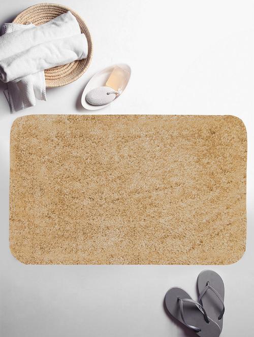 micro fiber plush bath mat with super soft feel & hd rubber backing. - 15704457 - Very Small Image - 1