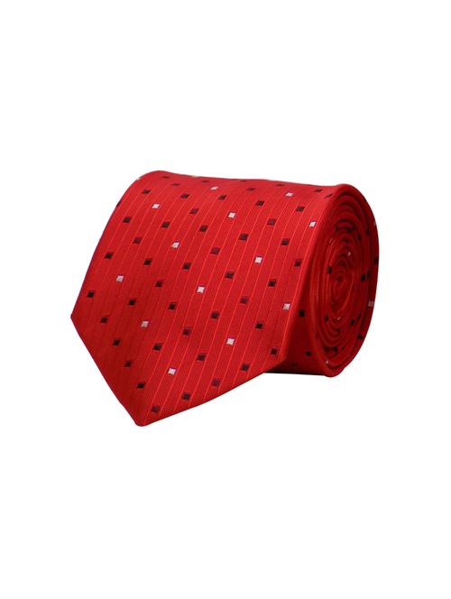 red micro fiber tie - 15705079 - Very Small Image - 1