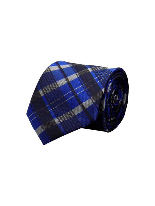 blue micro fiber tie - 15705091 - Very Small Image - 1
