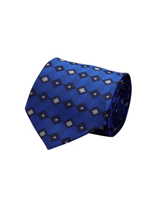 blue micro fiber tie - 15705108 - Very Small Image - 1
