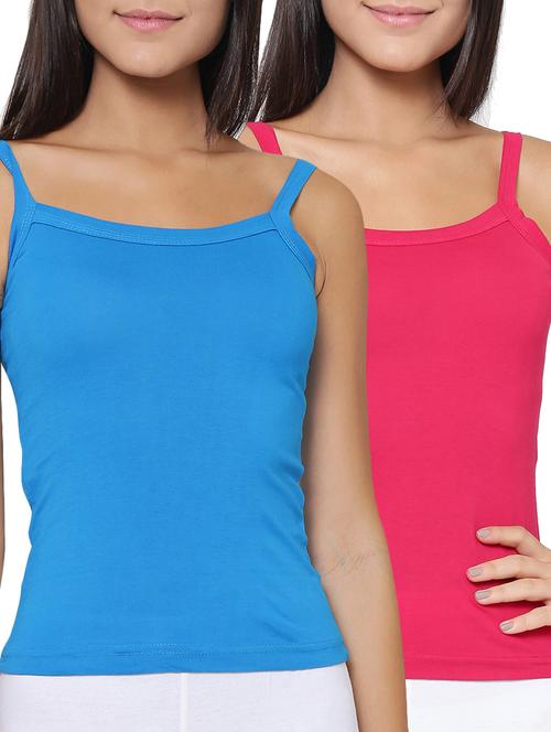 set of 2 basic solid camisoles - 15707623 - Very Small Image - 1