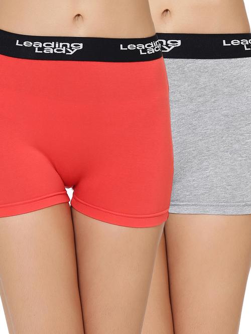 set of 2 boy shorts panties - 15707961 - Very Small Image - 1