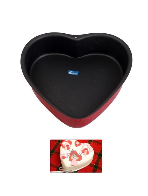 non stick cake pan mould a01 heart s3 750 gms - 1 kg cake - 15708690 - Very Small Image - 1