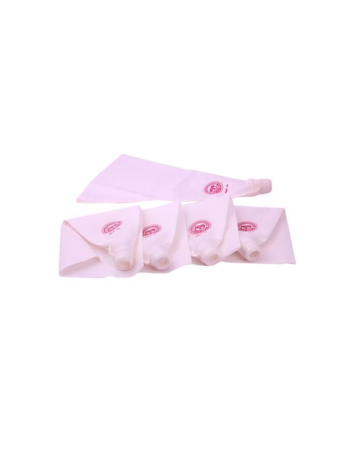cake decoration synthetic icing bag 35cm set of 5 reusable, white - 15709571 - Very Small Image - 1