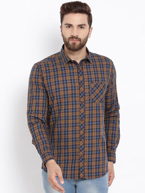 multicolor cotton casual shirt - 15713414 - Very Small Image - 1